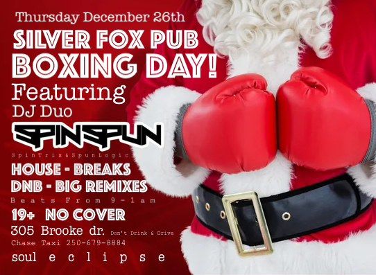 Boxing Day w\/SpinSpun