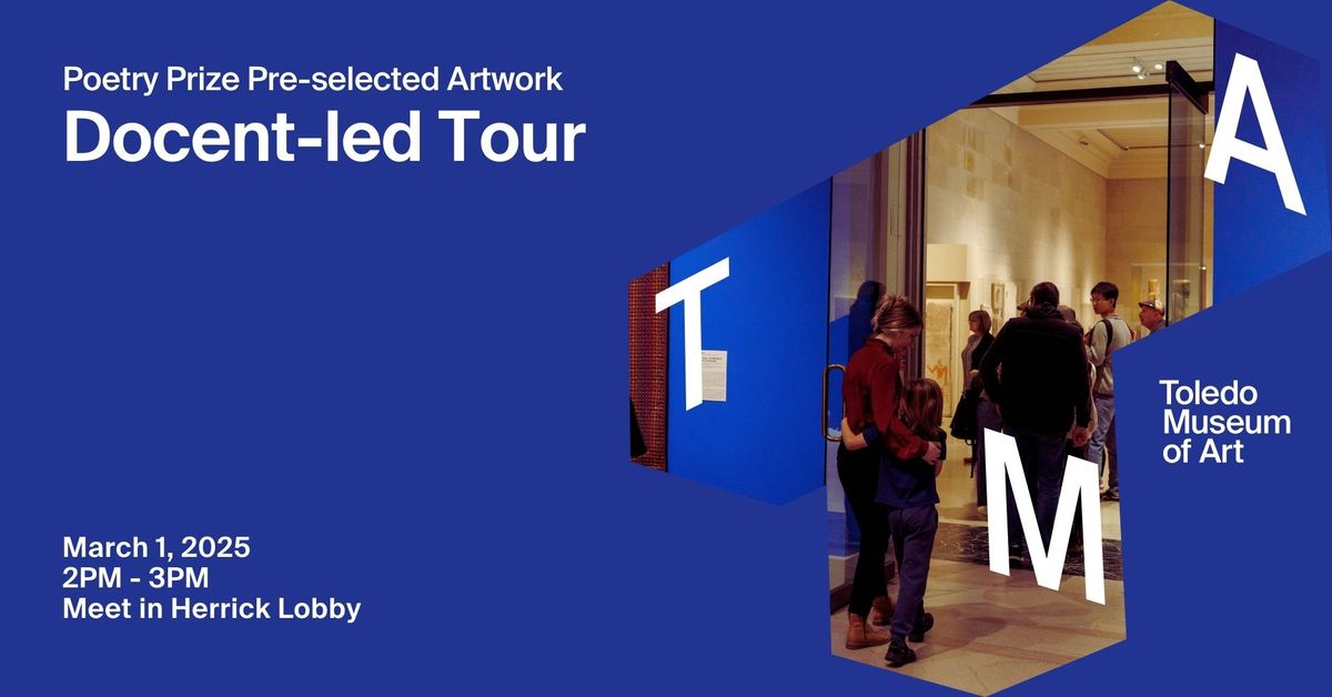 Poetry Prize Pre-selected Artwork Docent-led Tour