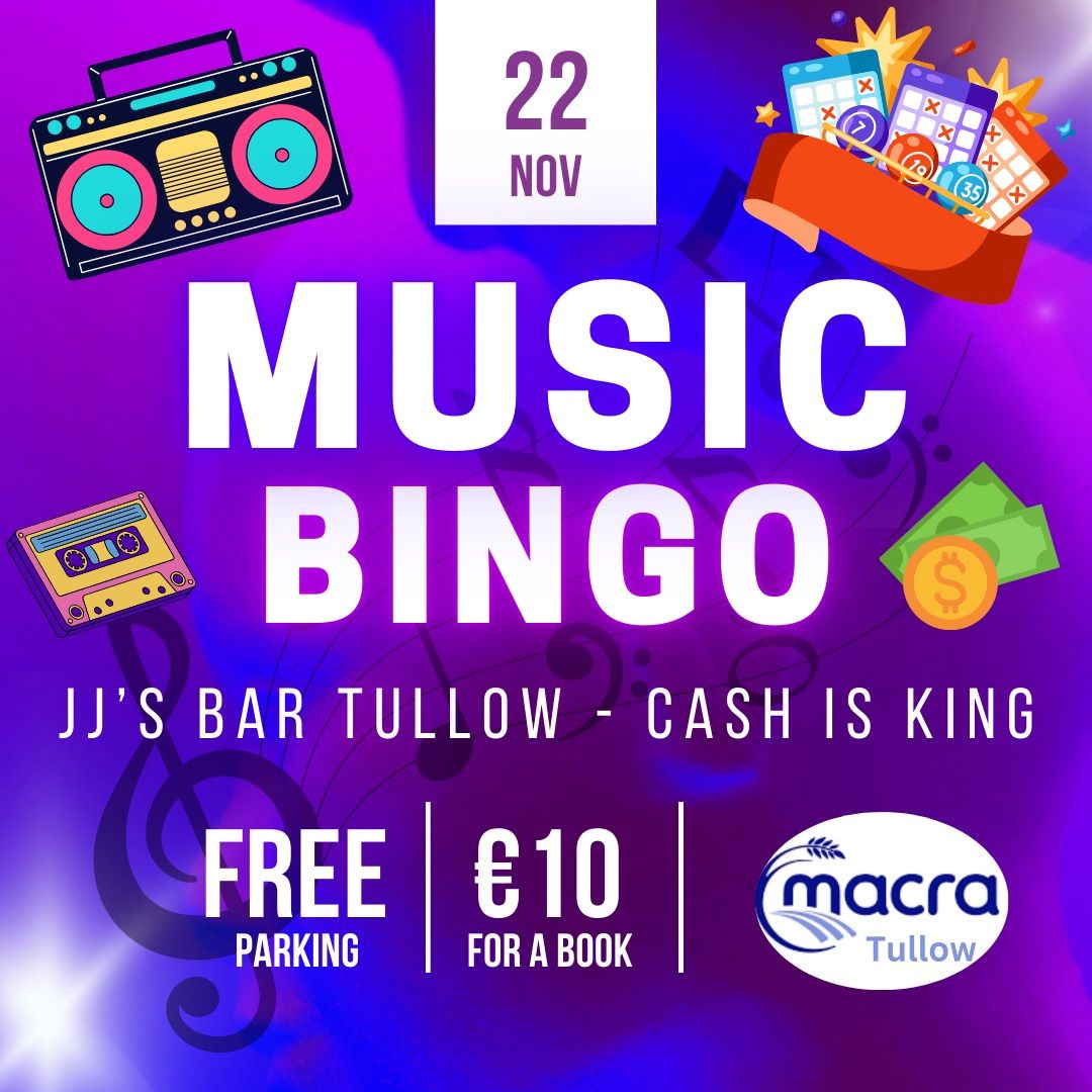 Music Bingo Night