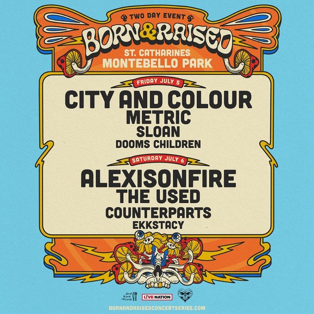 Born and Raised Music Festival (Saturday Pass) with Alexisonfire, The Used