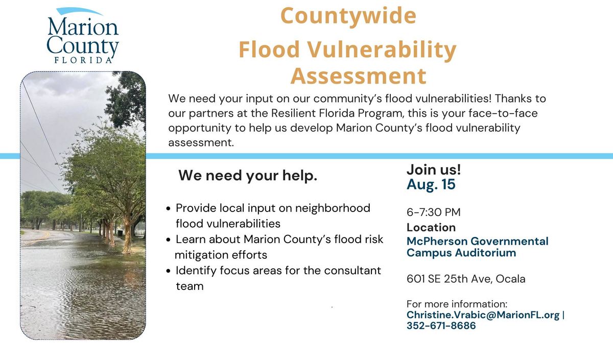 County Flood Vulnerability Assessment