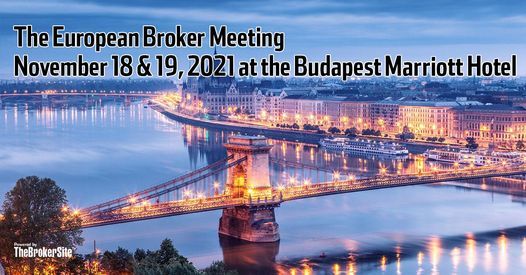 The European Broker Meeting 2021: Budapest!