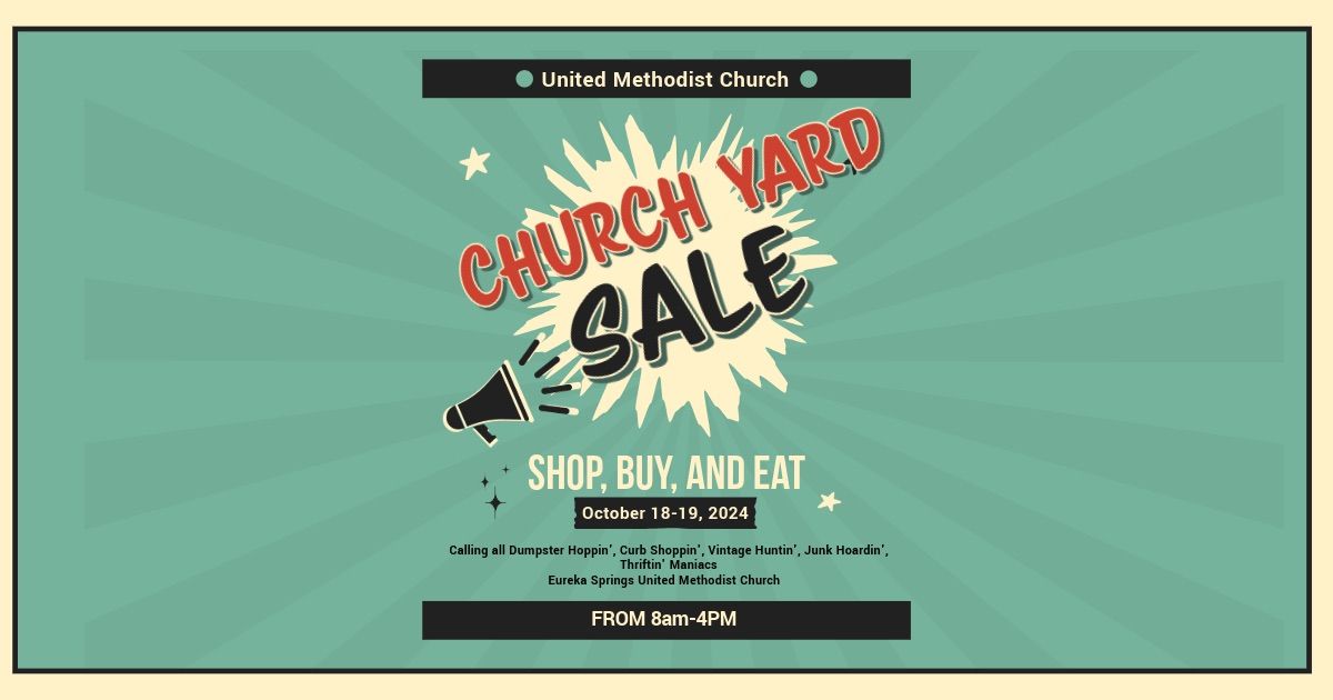 Church Yard Sale-ES United Methodist