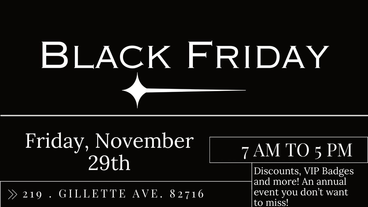 Black Friday at The Vintage Twine! 