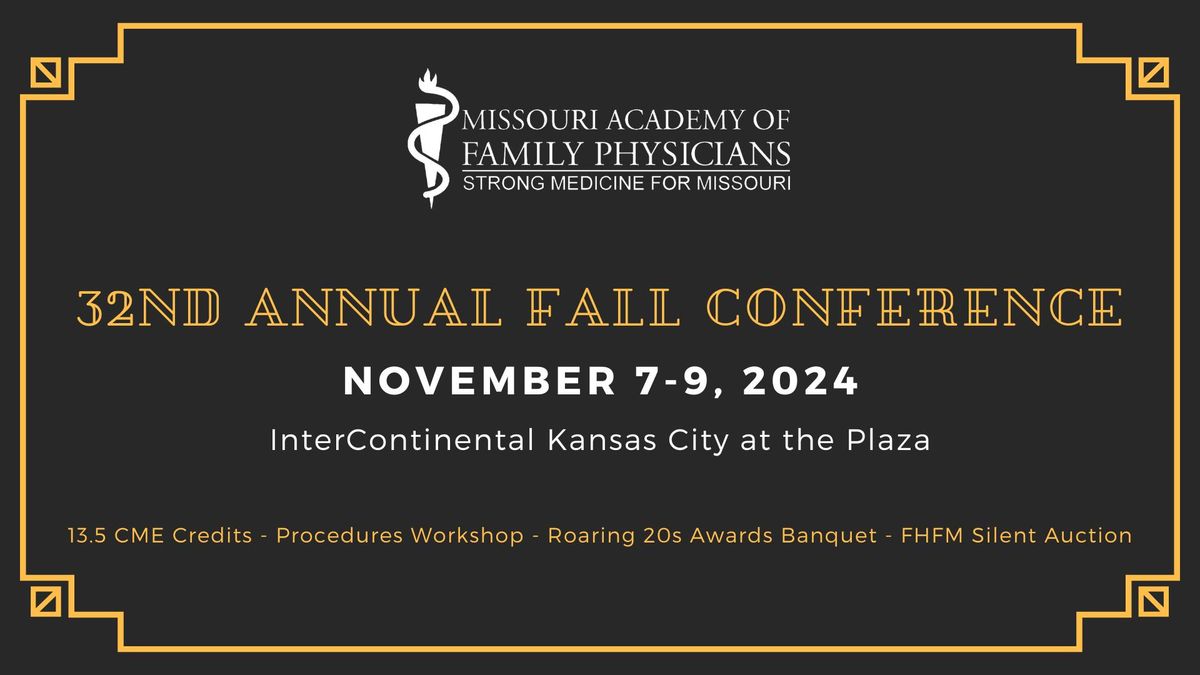 MAFP 32nd Annual Fall Conference