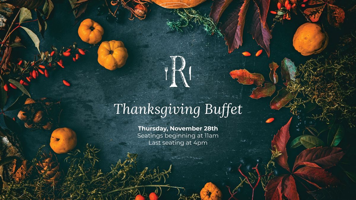 Thanksgiving Buffet at Restoration