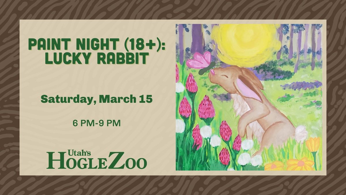 Paint Night (18+): Lucky Rabbit