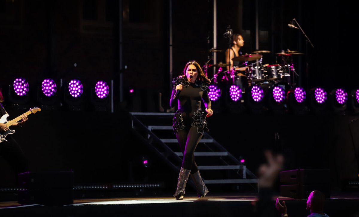 Jessie J at SEC Armadillo