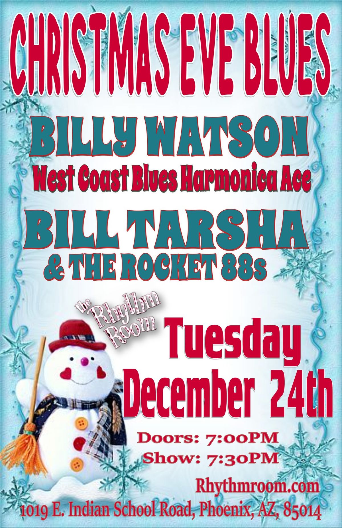 Billy Watson , Bill Tarsha & The Rocket 88's