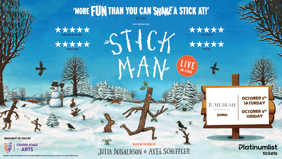 Stick Man Live on Stage at Meyana Theatre, Dubai