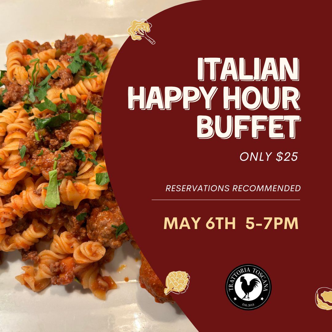 Italian Happy Hour Buffet