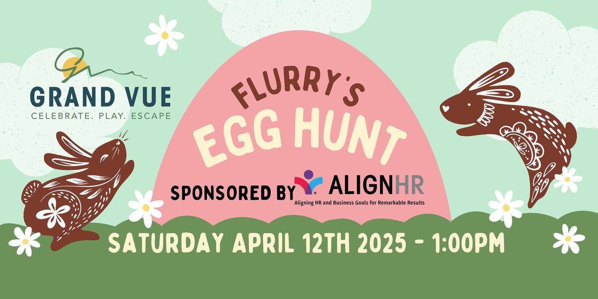 Flurry's Egg Hunt Sponsored by AlignHR