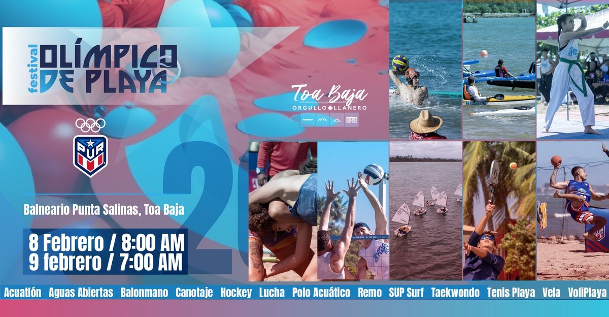 4to Festival Ol\u00edmpico de Playa - COPUR