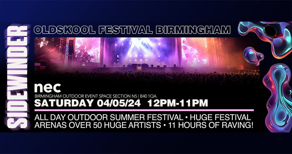 Sidewinder Oldskool Festival Birmingham NEC 2024