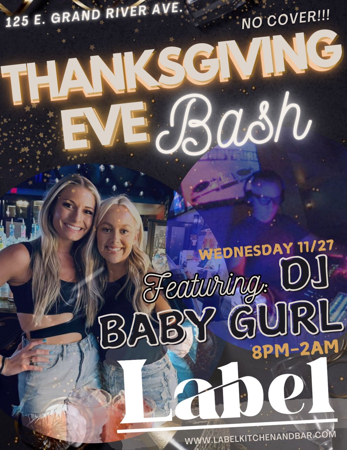 Thanksgiving Eve BASH!! 