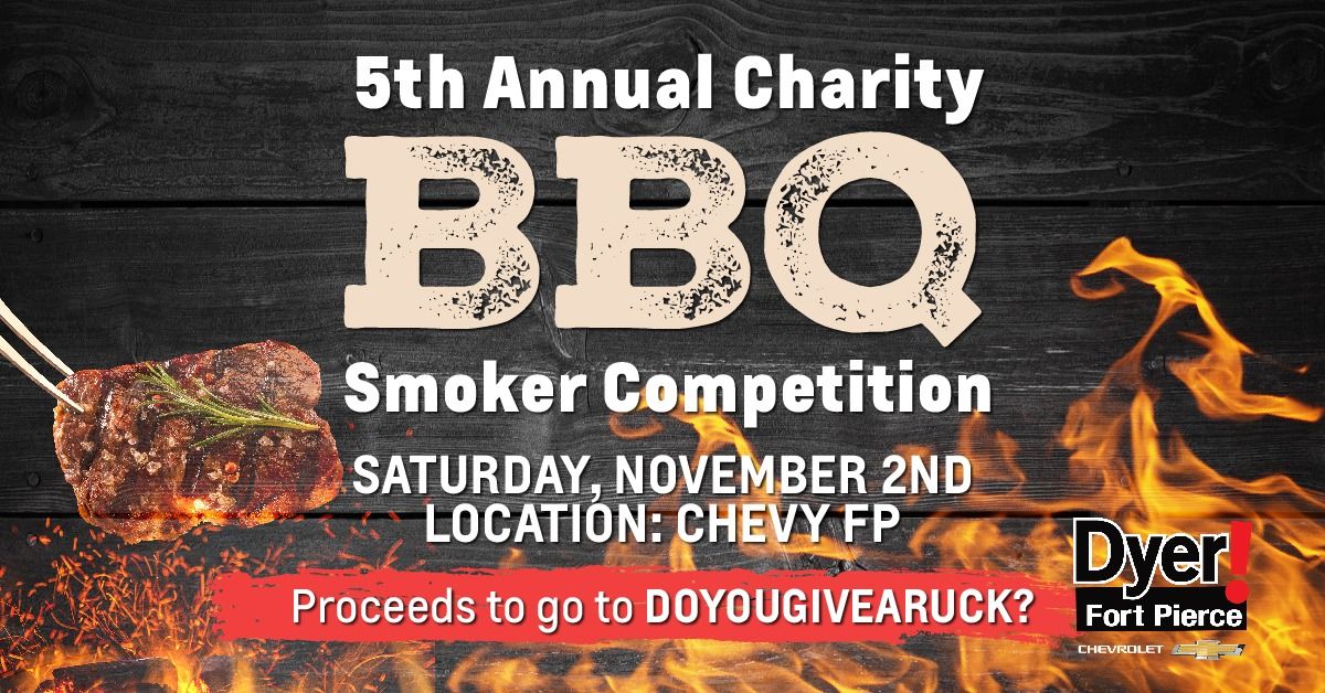 5th Annual Charity BBQ Smoker Competition