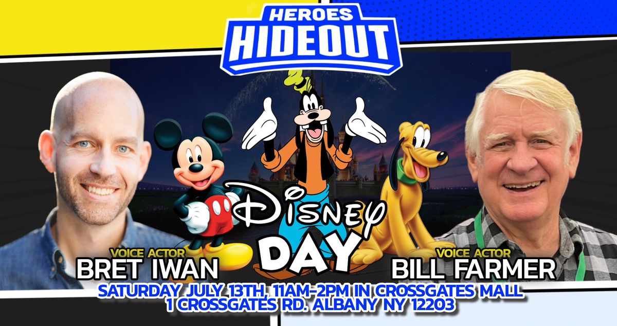 Disney Day with Bret Iwan and Bill Farmer
