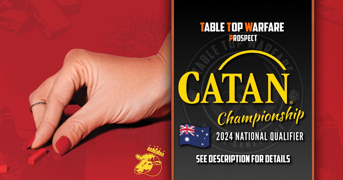 Catan \u2013 SA National Qualifier at TTW Prospect