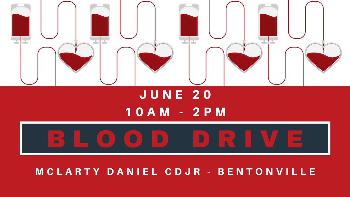 Red Cross Blood Drive at MD CDJR
