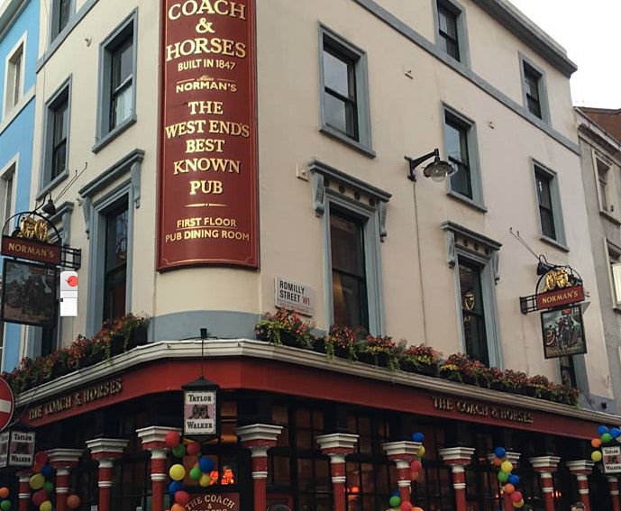 Literary Haunts of London. A Tasting Tour of Soho Pubs