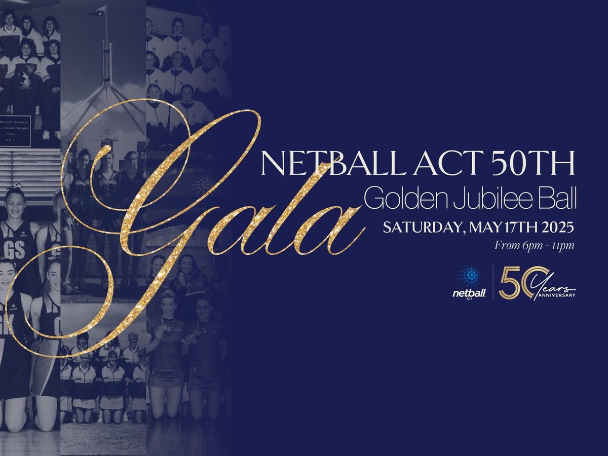 Netball ACT Golden Jubilee Ball 