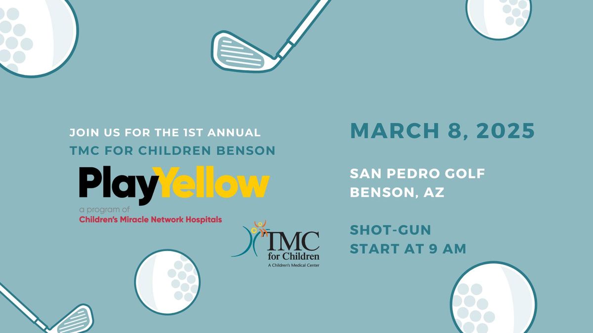 1st Annual CMN Play Yellow Benson Golf Tournament