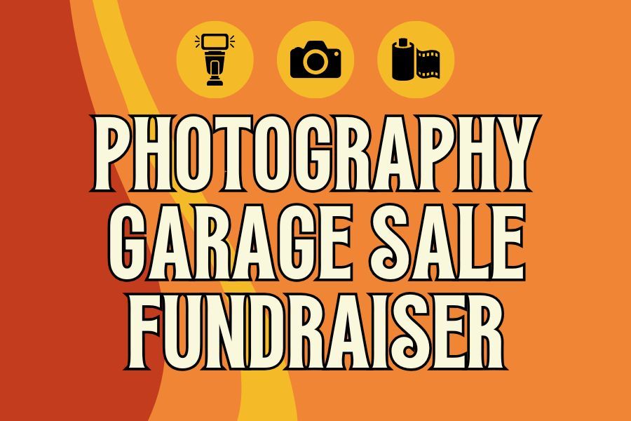 Photography Garage Sale Fundraiser