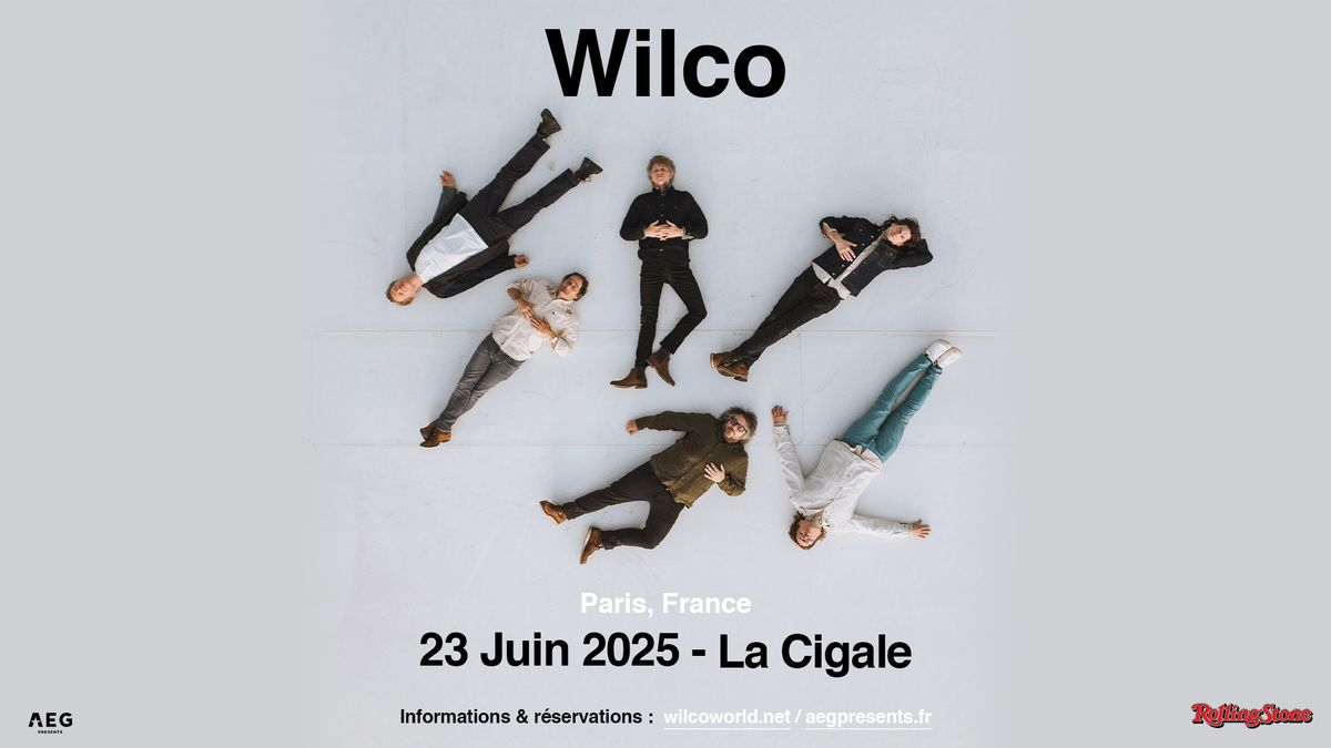 WILCO \u2022 La Cigale \u2022 23 juin 2025 (COMPLET)