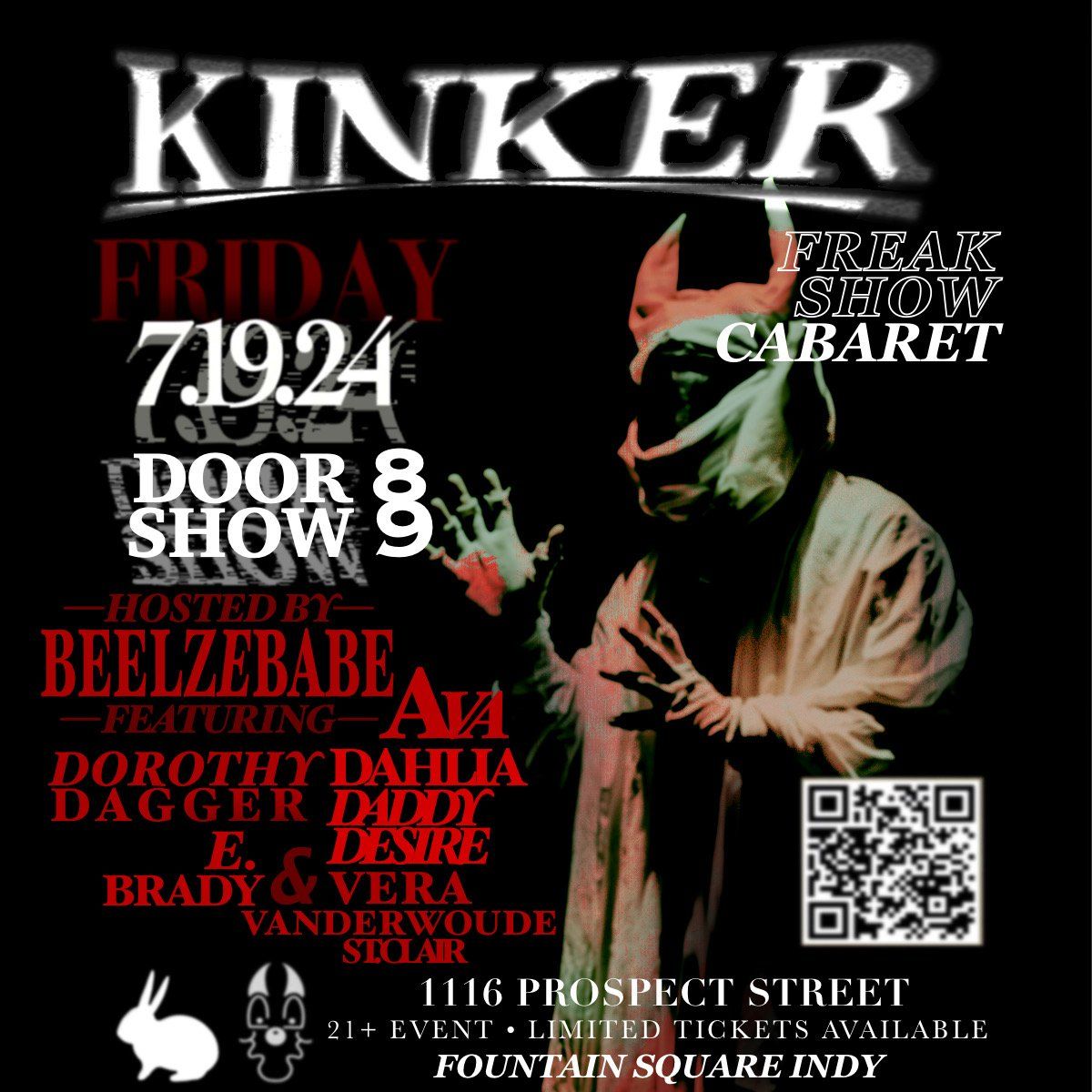 Beelzebabe Presents Kinker at White Rabbit Cabaret