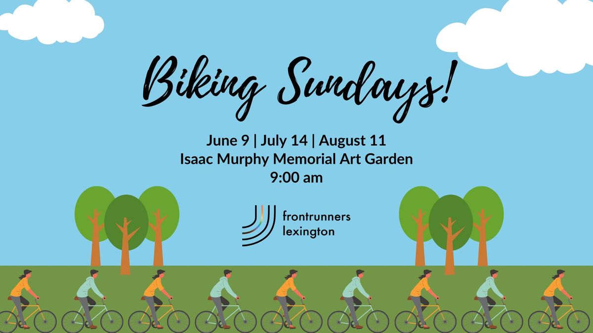Frontrunners Biking Sunday: July