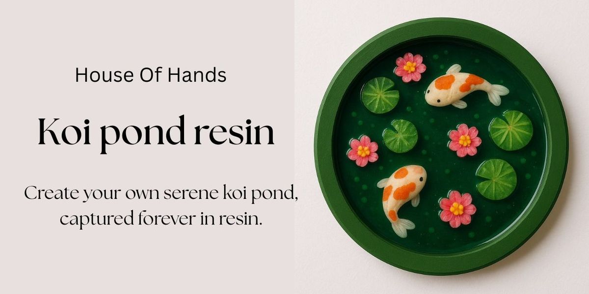 Resin Koi Pond