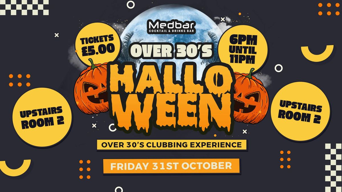 Over 30s Halloween Daytime Clubbing | 4pm-10pm