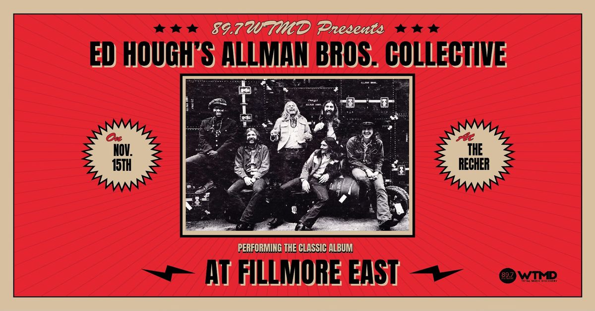 Ed Hough's Allman Bros. Collective performs "At Fillmore East"