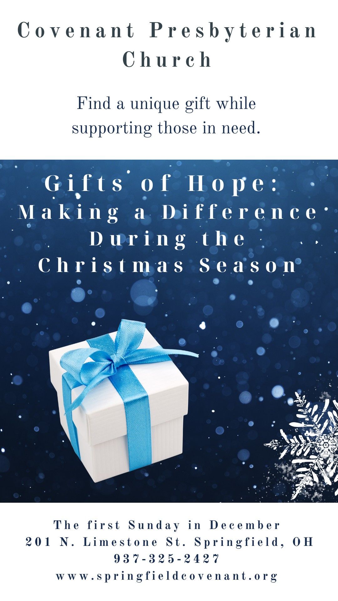 Gifts of Hope: Making a Difference During the Christmas Season 