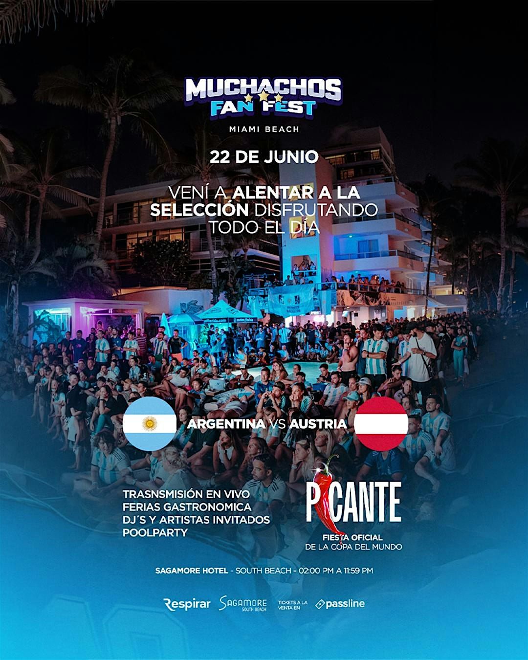 MUCHACHOS FAN FEST - ARGENTINA VS AUSTRIA - WORLD CUP 2026