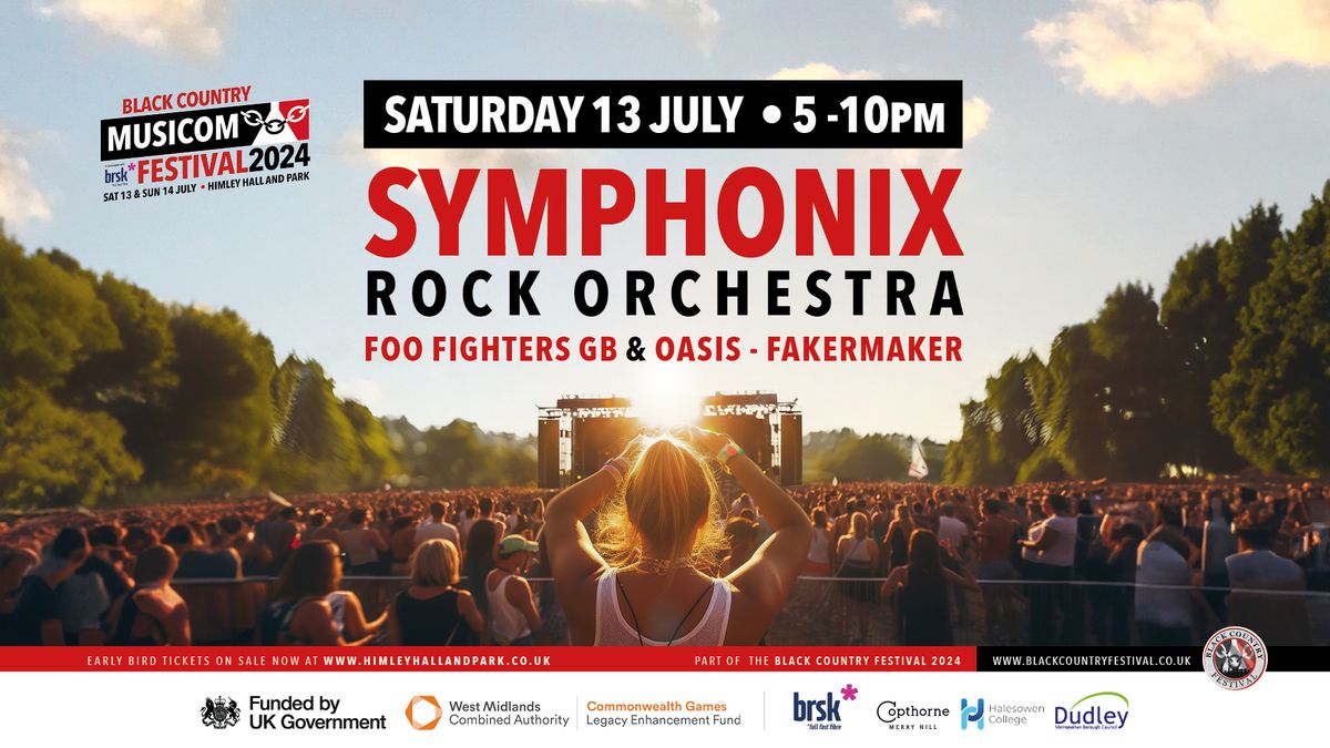 Black Country Musicom - Symphonix Rock Orchestra + Foo Fighters GB + Oasis Fakermaker