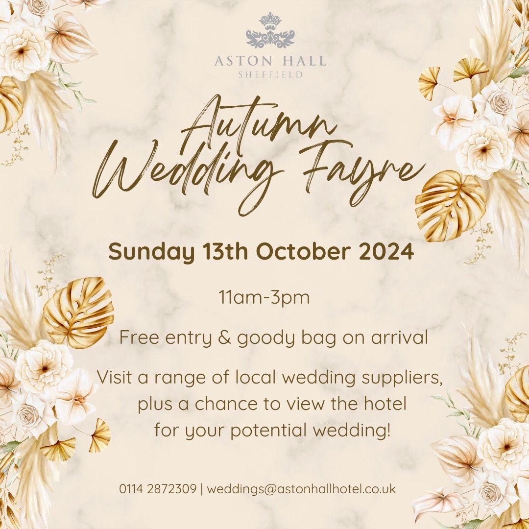 Autumn Wedding Fayre 