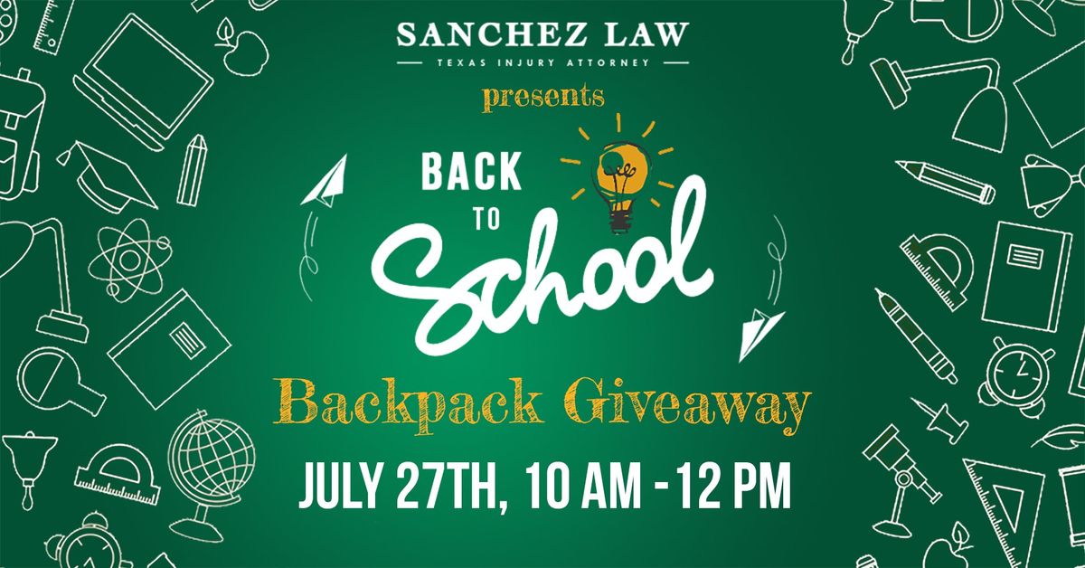 2024 Backpack Giveaway