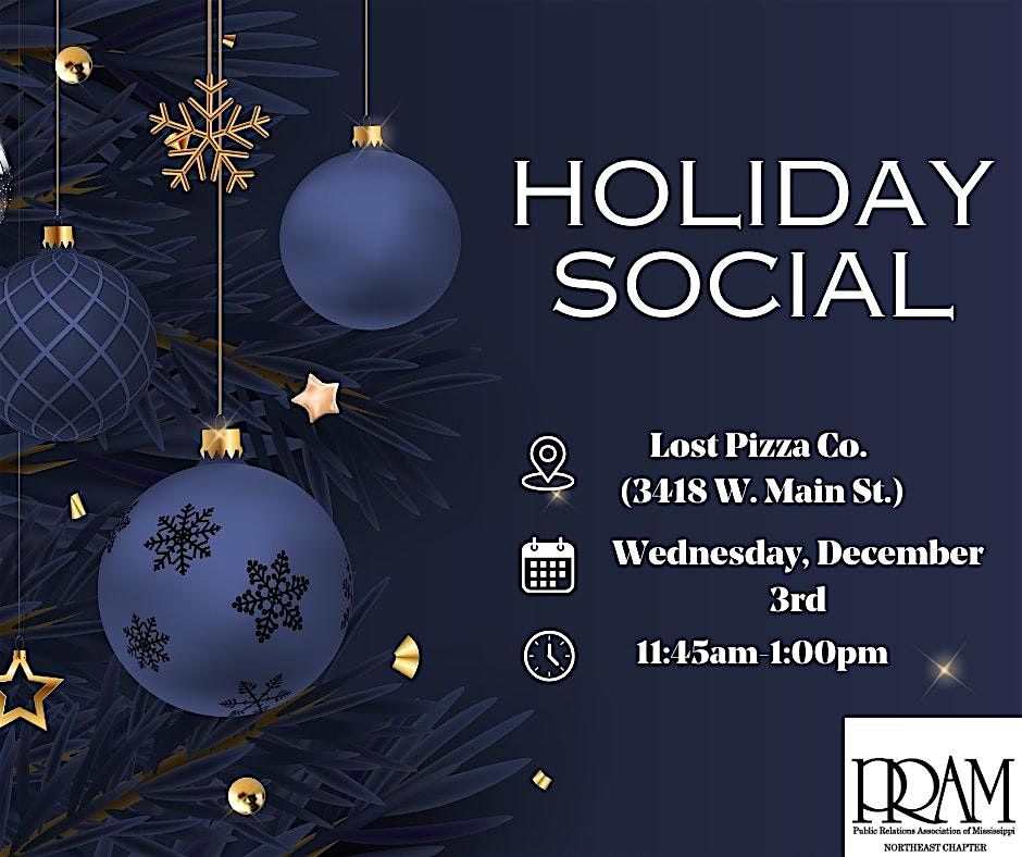 Public Relations Association of Mississippi Holiday Social