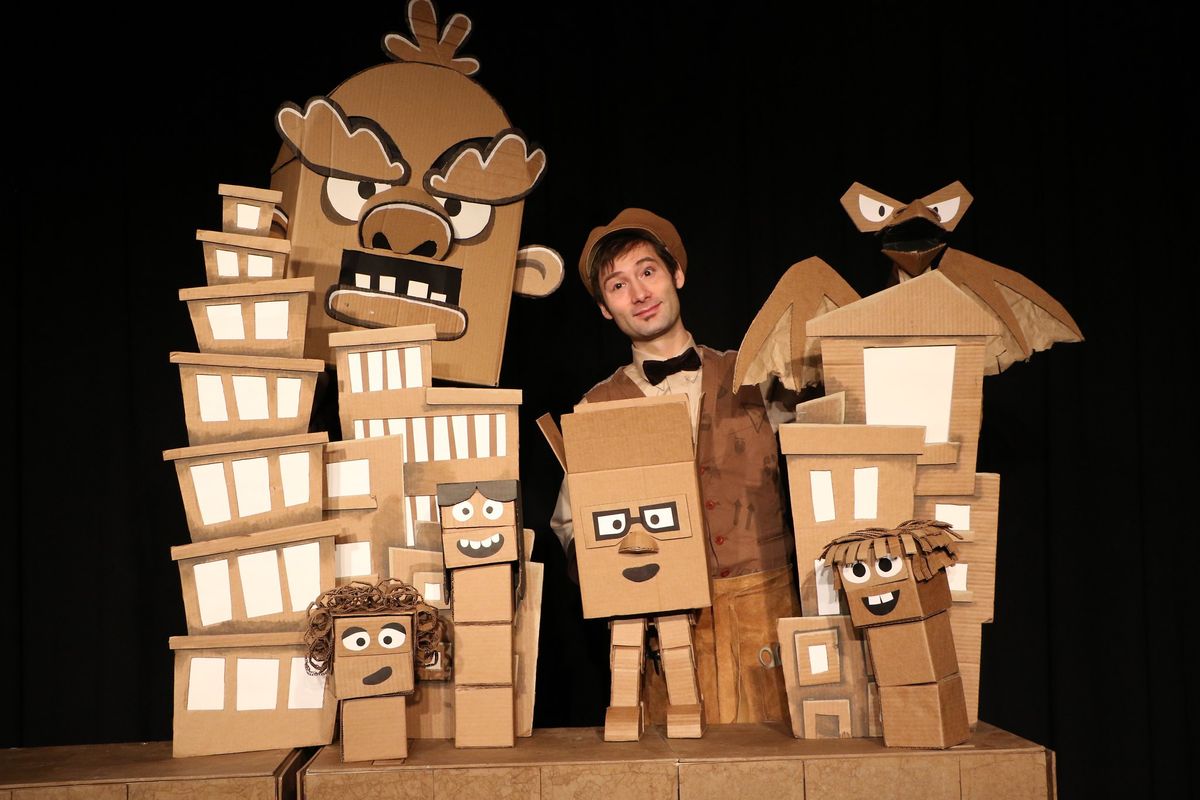 Puppeteering with Brad: Cardboard Explosion!