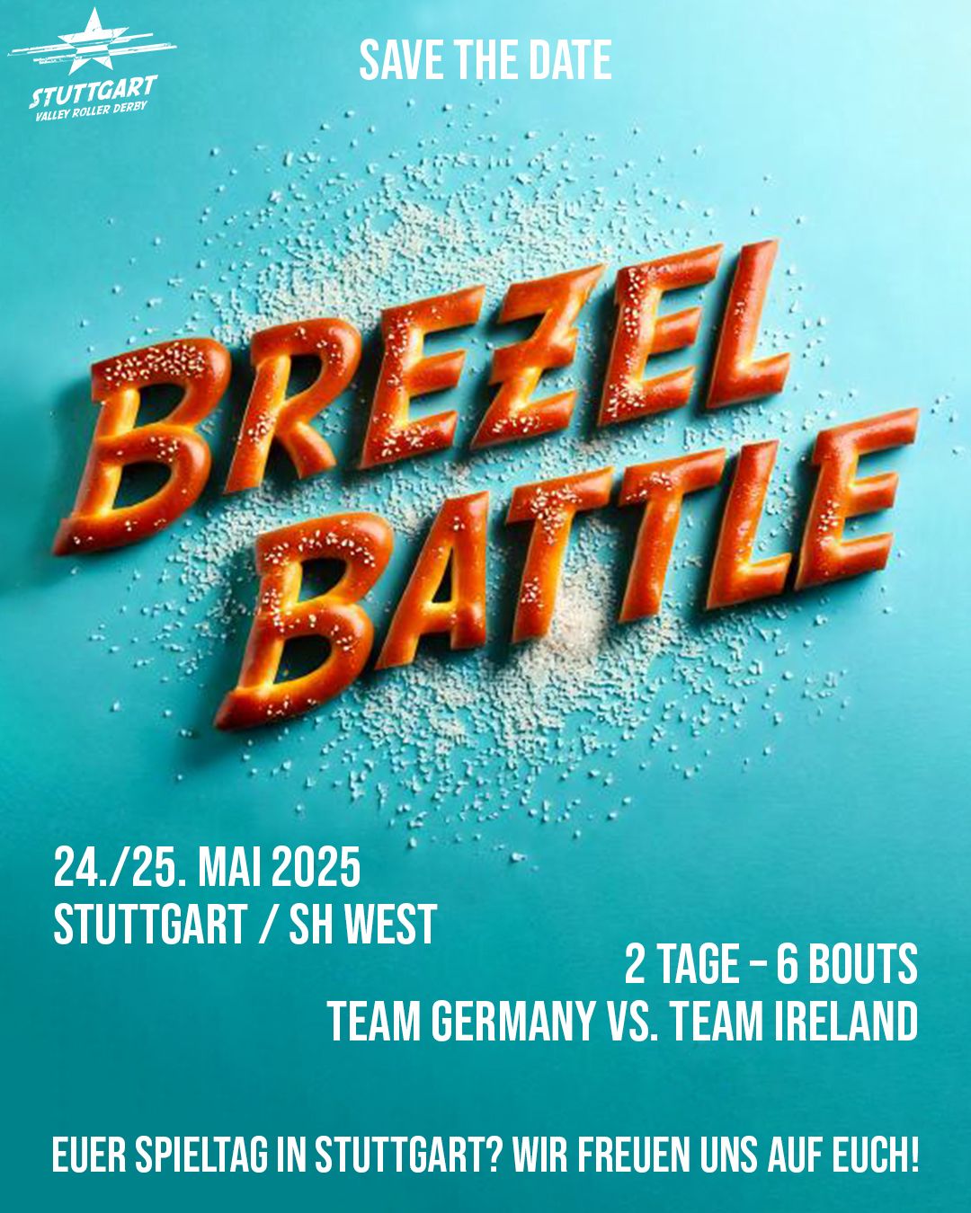 IT'S A BREZEL BATTLE! Rollerderby Wochenende in Stuttgart