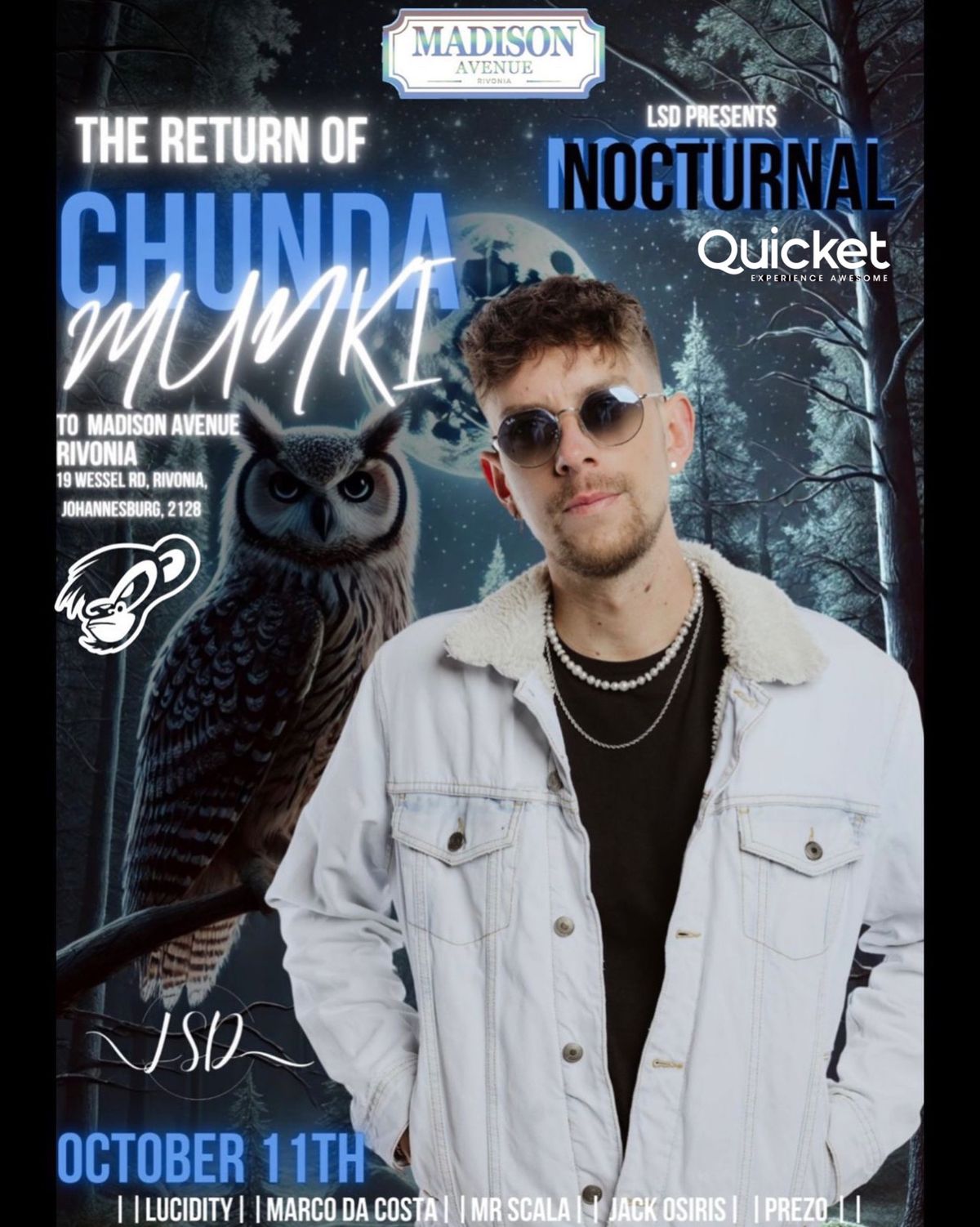 Chunda Munki Returns to Madison Avenue Rivonia \ud83c\udf89