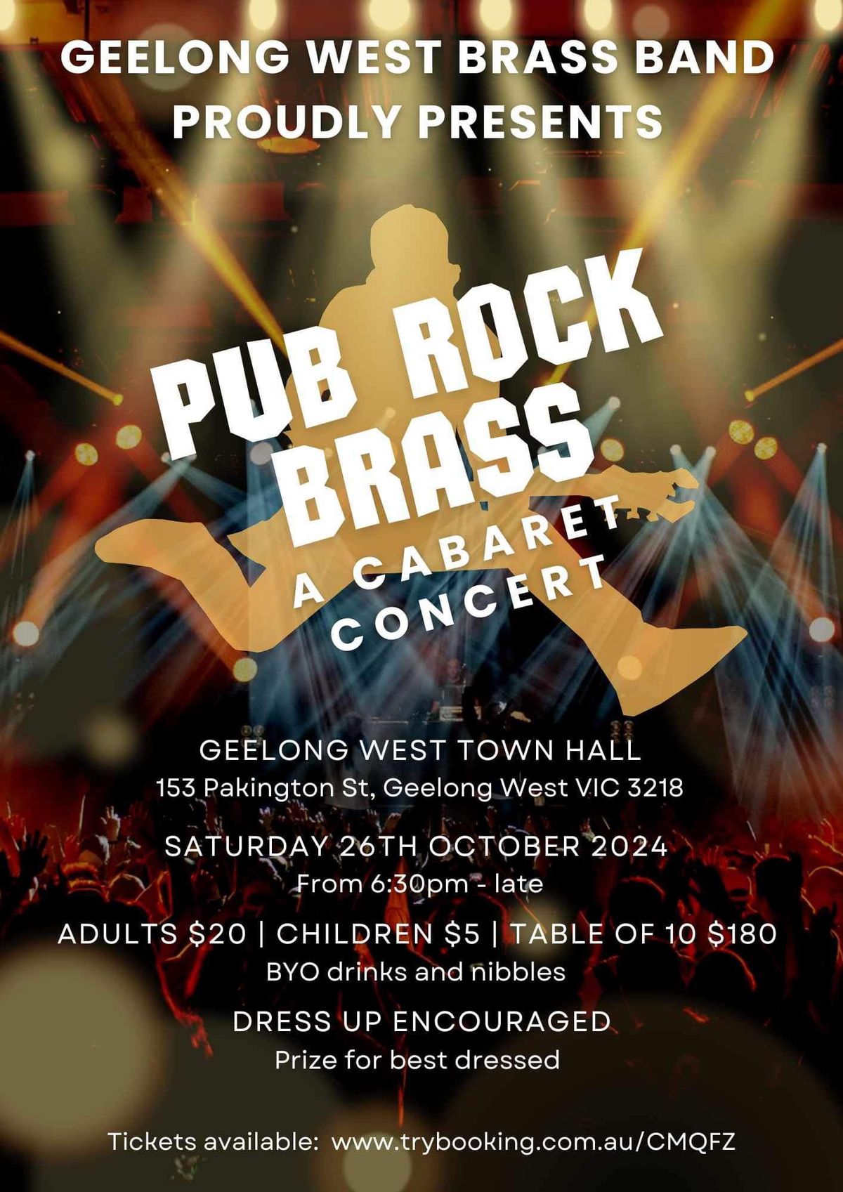 Pub Rock Brass- GWBB Cabaret 2024