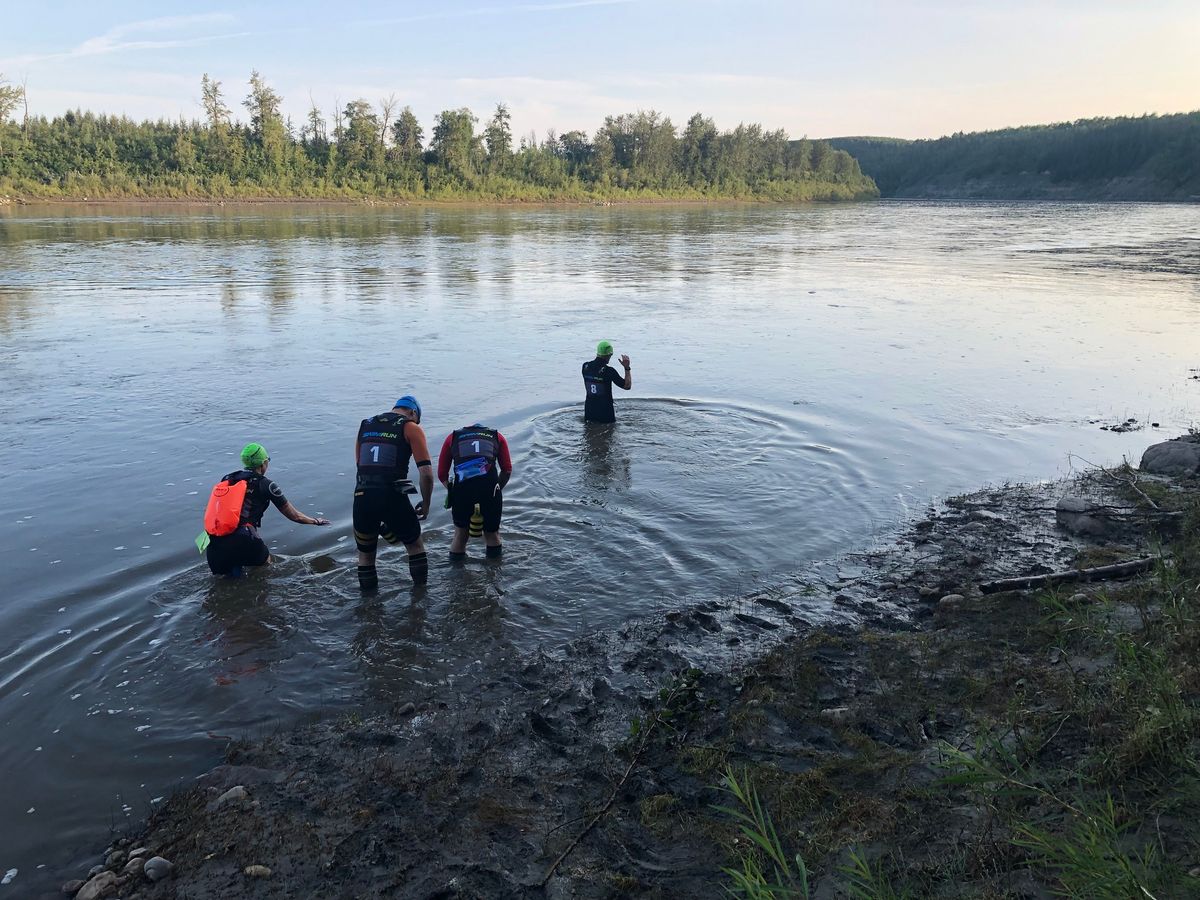 River Swim Practice