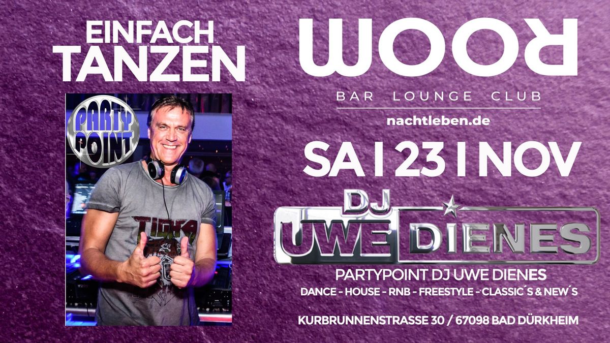 EINFACH TANZEN mit UWE DIENES im ROOM Bad D\u00fcrkheim