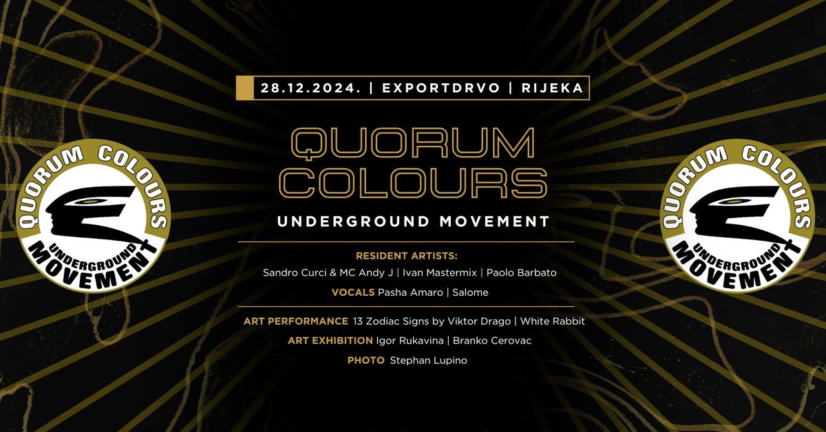 QUORUM COLOURS | 28.12.2024. | ExportDrvo, Rijeka