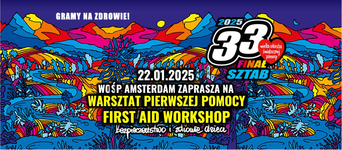 Warsztat pierwszej pomocy\/First aid workshop