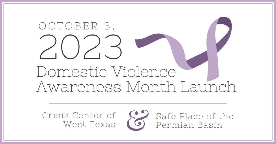 2023 Domestic Violence Awareness Month Launch, Noel Heritage Plaza ...