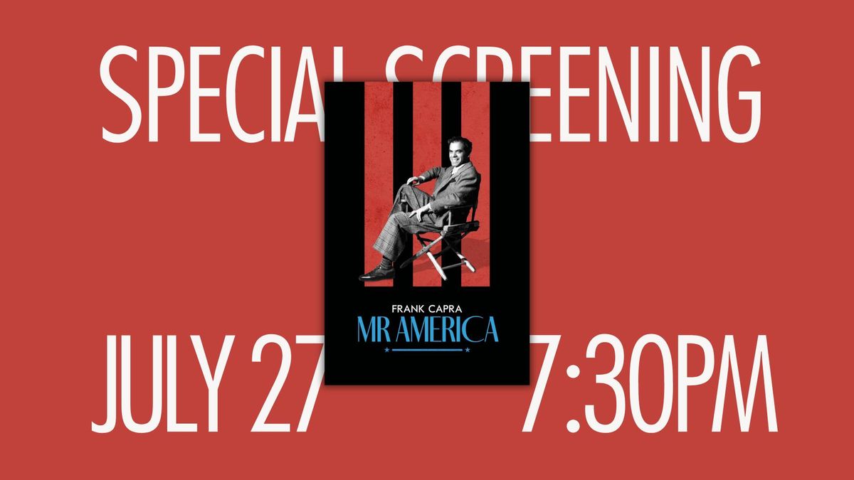 Frank Capra: Mr. America