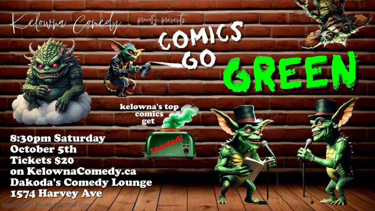 Comics Go Green at Dakoda's Comedy Lounge